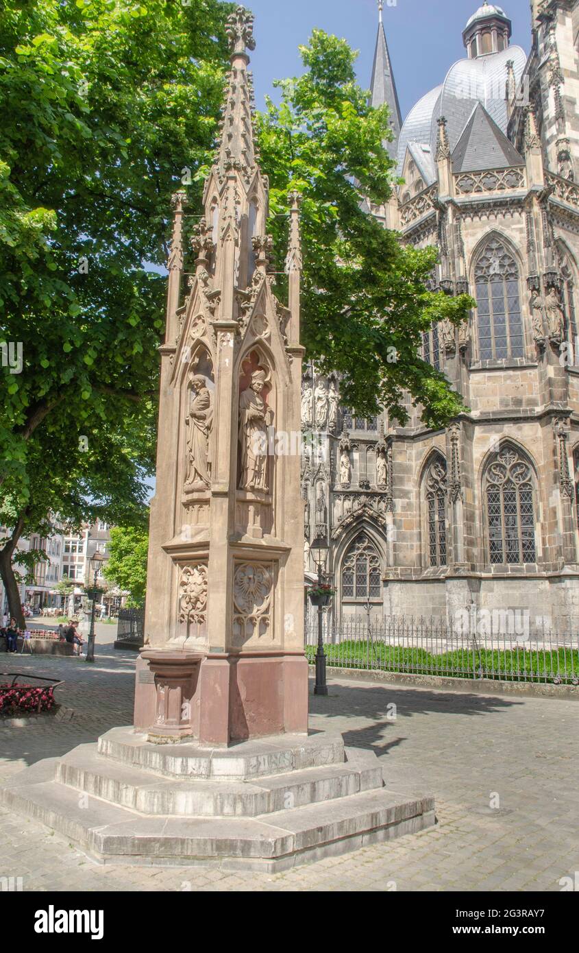 Aachen charlemagne palace hi-res stock photography and images - Alamy