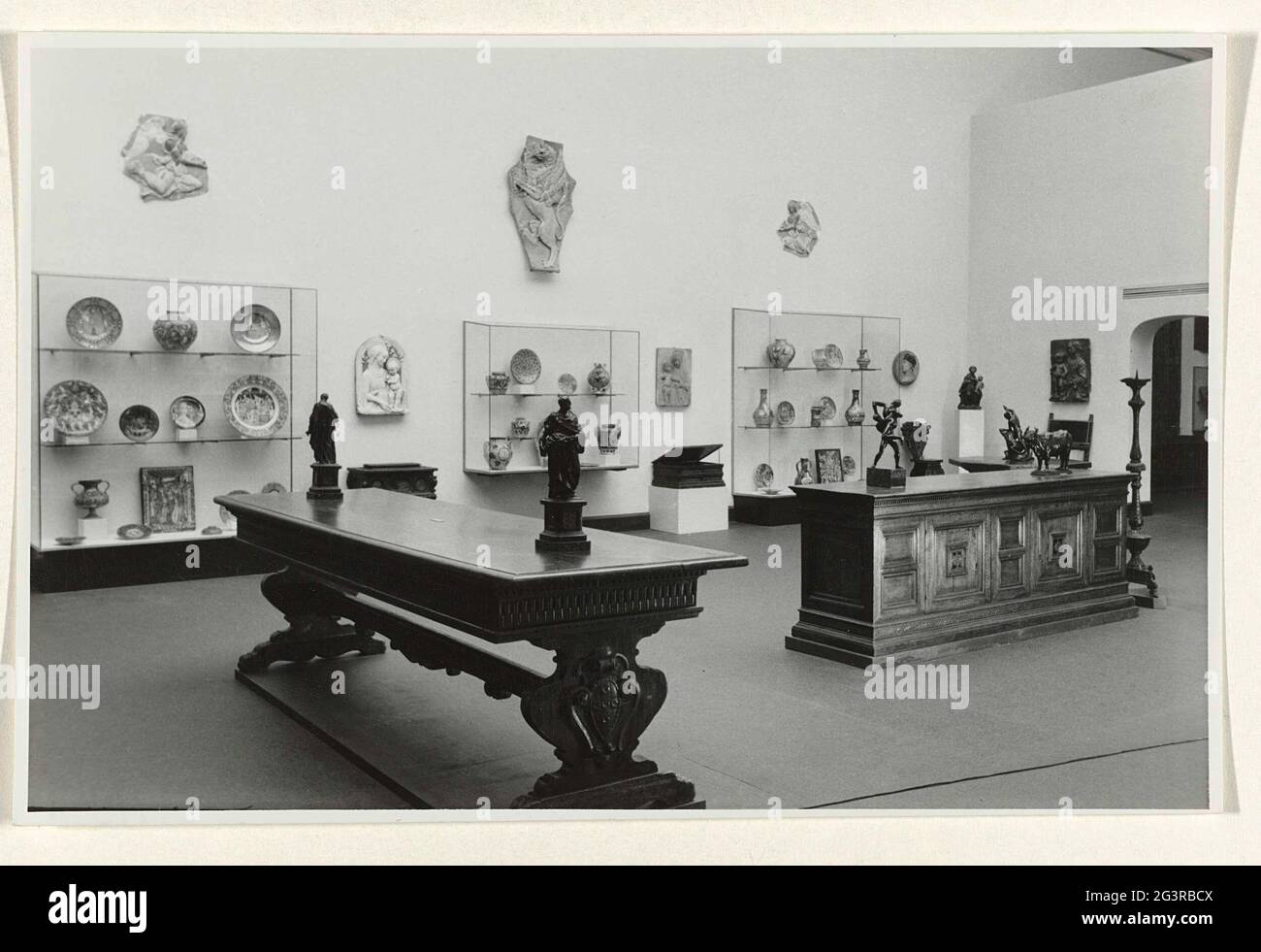 Room M248 With Arrangement Of Italian Art In 1952 Room M248 From The North East Direction With The Right Of The Passage To Zaal M249 In The Foreground Is A Long Table On