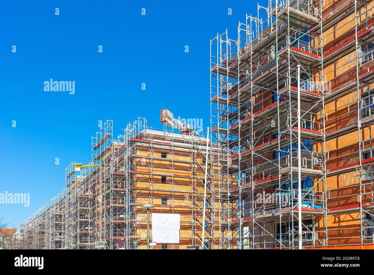 New construction, apartments, creation of living space, rental