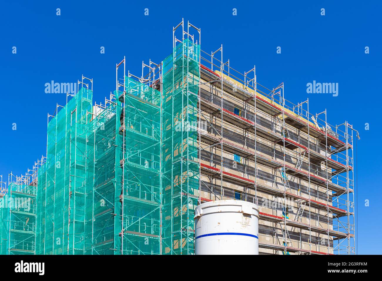 New construction, apartments, creation of living space, rental