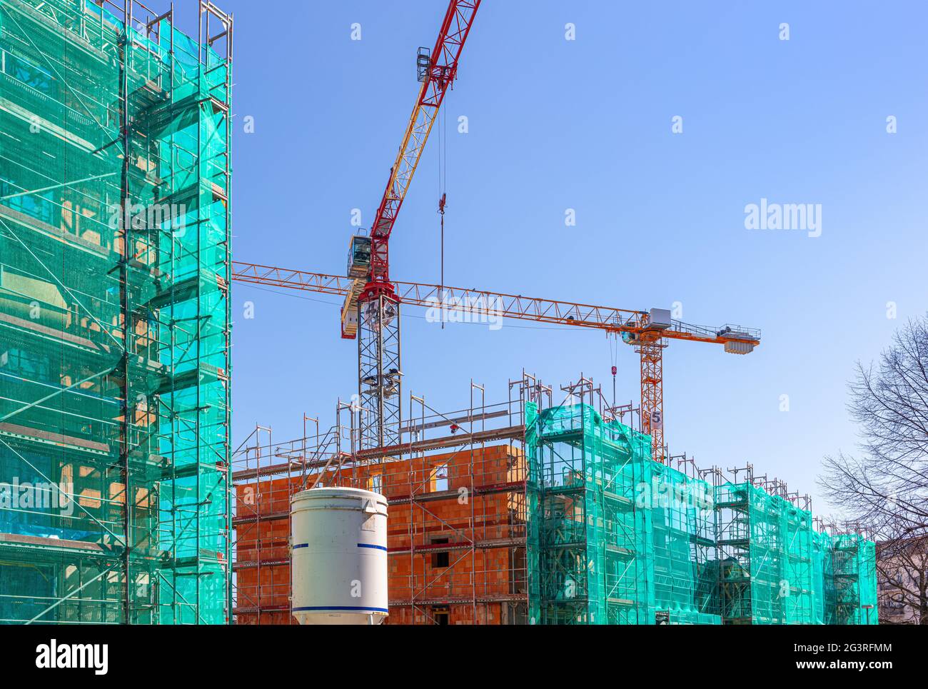 Real Estate, New construction, apartments, Stock Photo