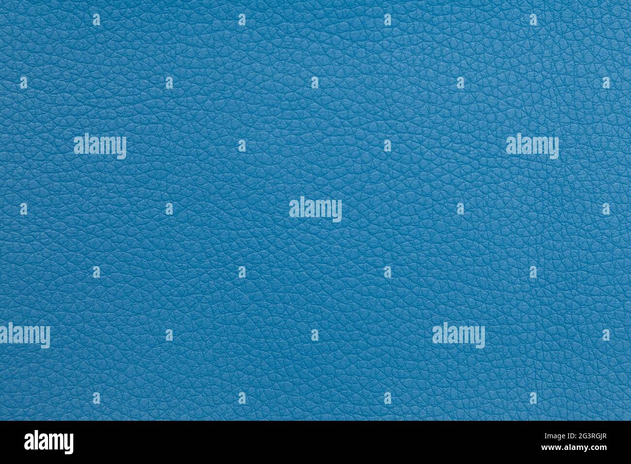 Background image - blue leather with an abstract texture. Stock Photo