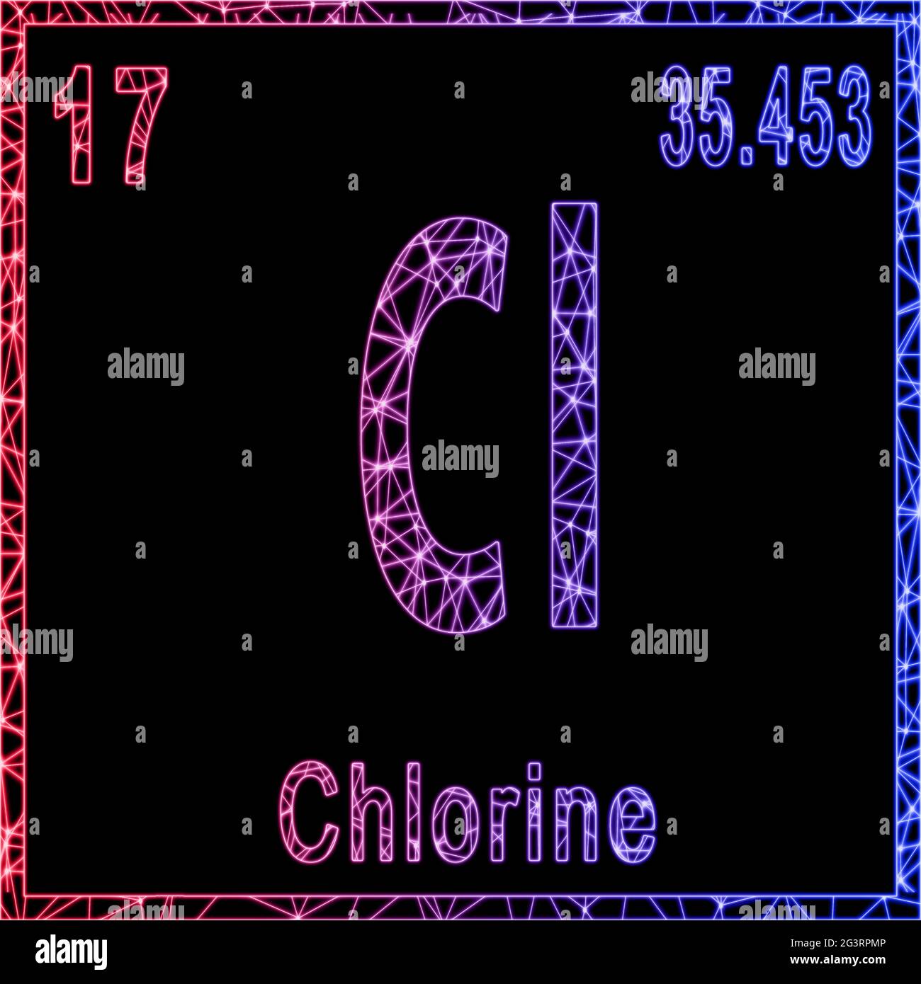 Chlorine atom hires stock photography and images Alamy