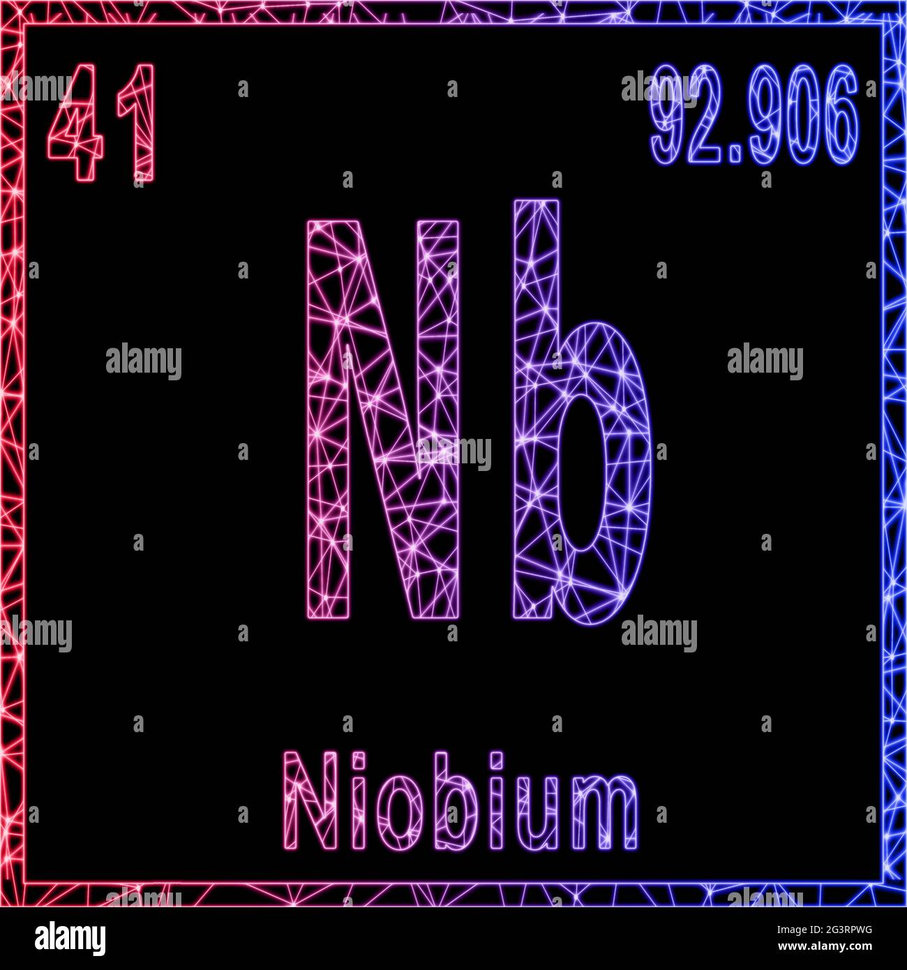 atomic number of niobium