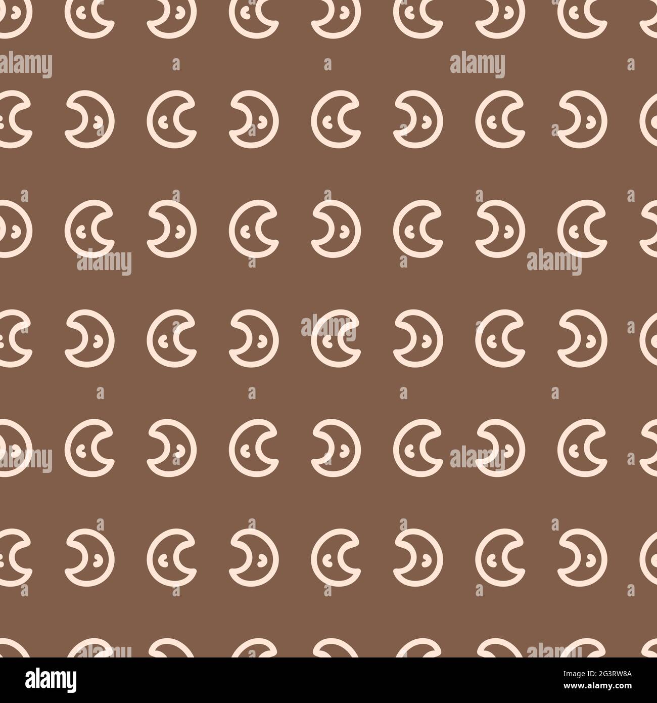 Moon Pattern Whimsy Background Seamless background moon gender neutral pattern. Whimsical minimal ...