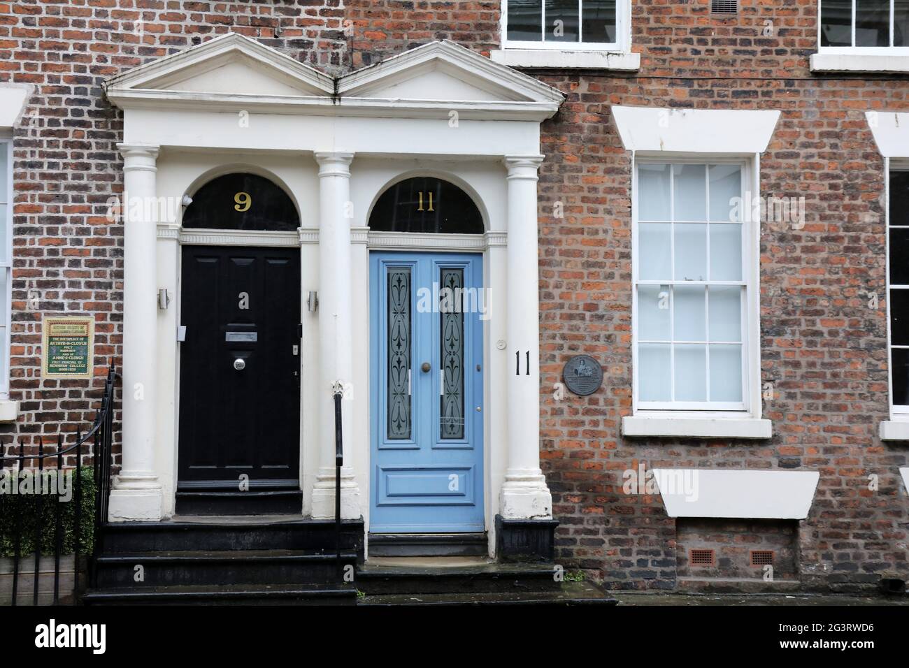 Historic property at Rodney Street in Liverpool Stock Photo Alamy