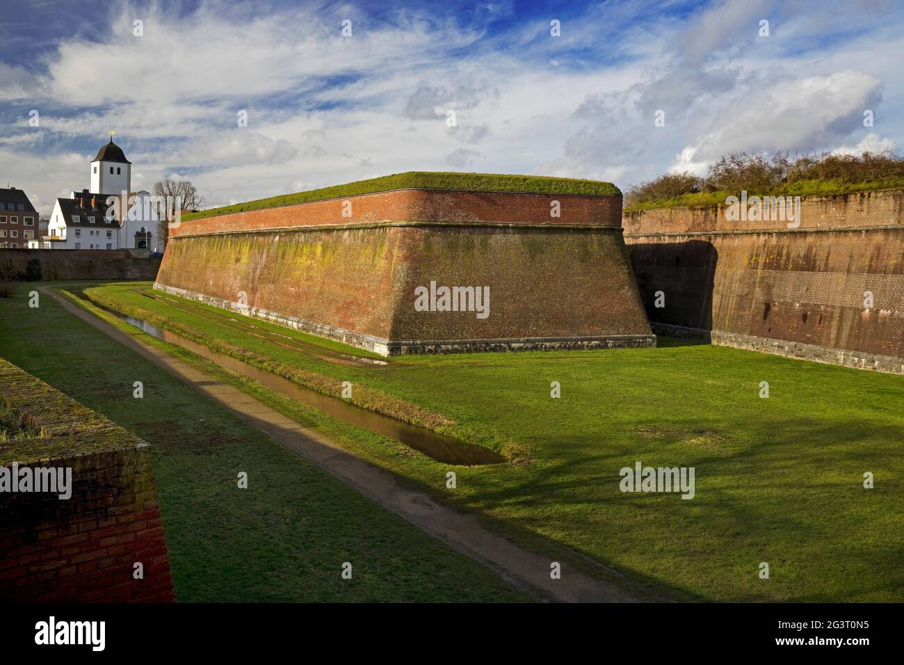 Juelich Citadel, Germany, North RhineWestphalia, Juelich Stock Photo