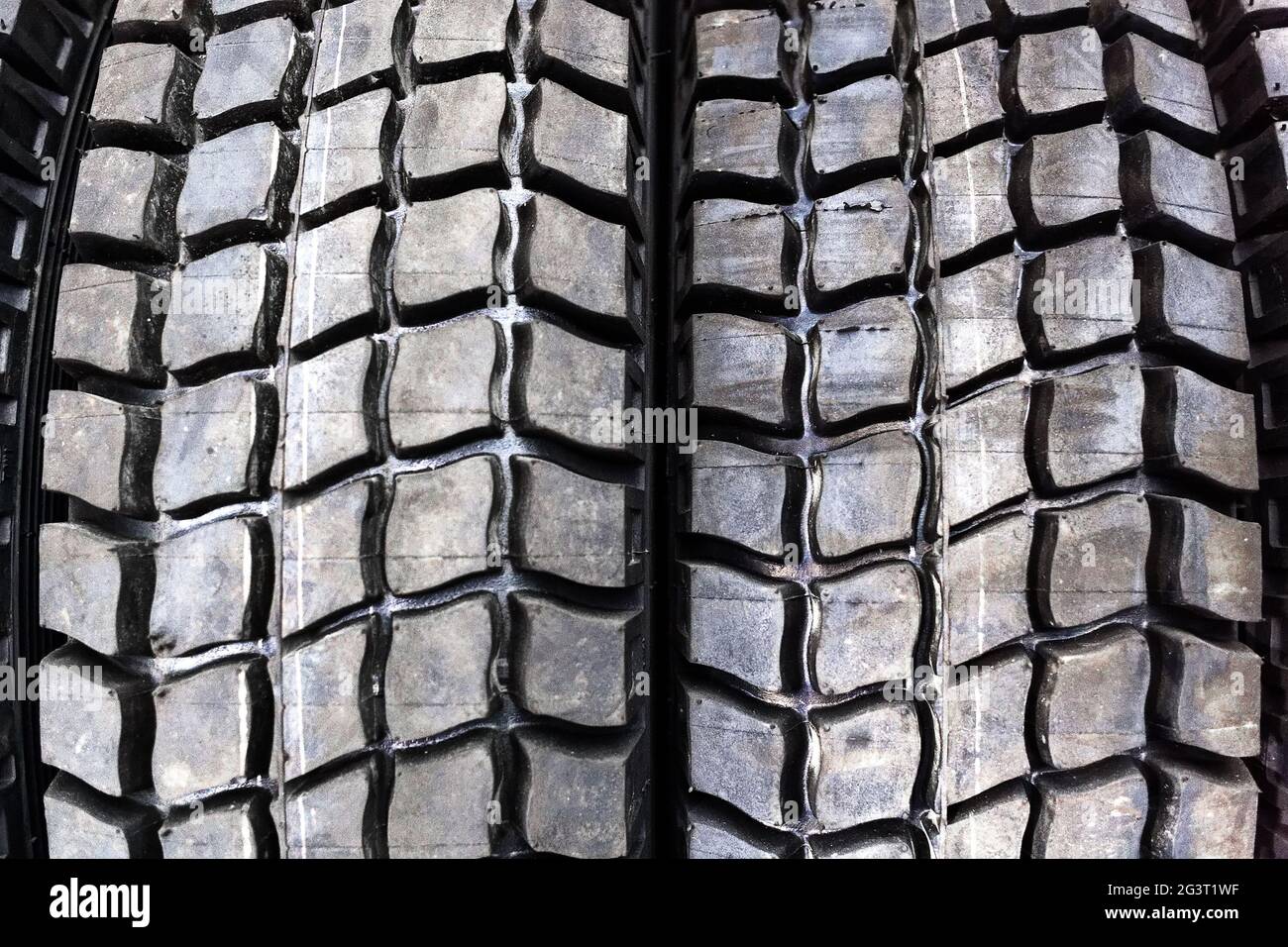 Car tire protector close-up. Abstract background with space to copy. Stock Photo