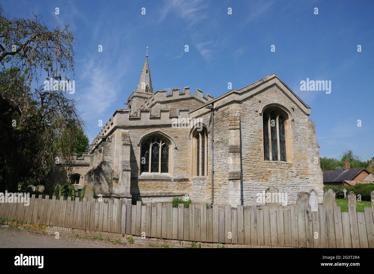 All Hallows Church, Upper Dean, Bedfordshire Stock Photo