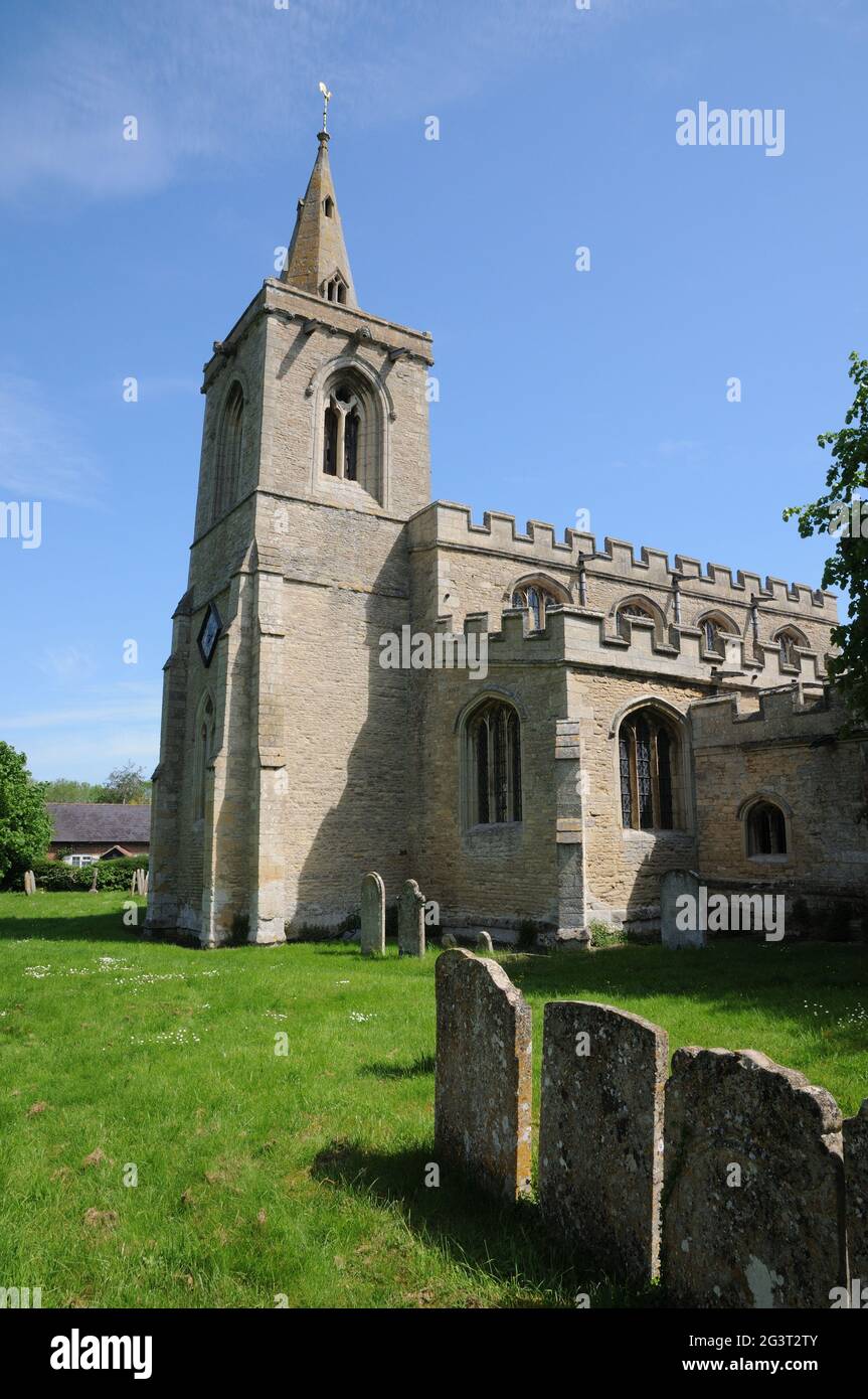 All Hallows Church, Upper Dean, Bedfordshire Stock Photo