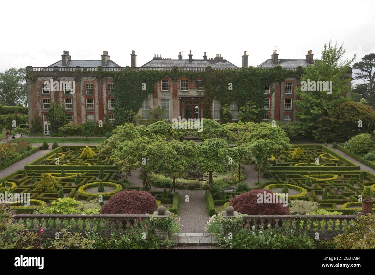 Bantry House and Gardens in County West Cork Ireland Stock Photo