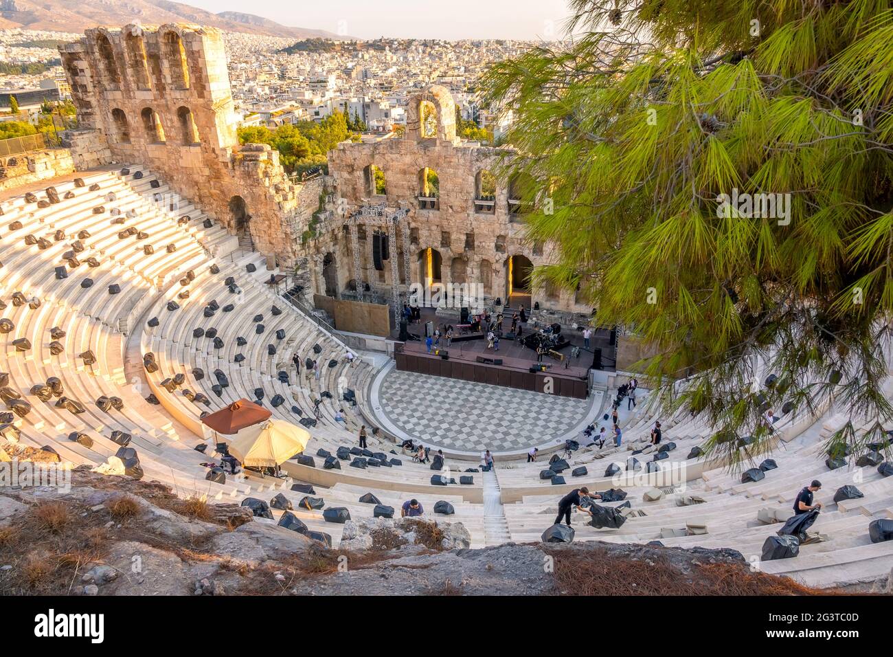 Modern greek architecture hires stock photography and images Alamy