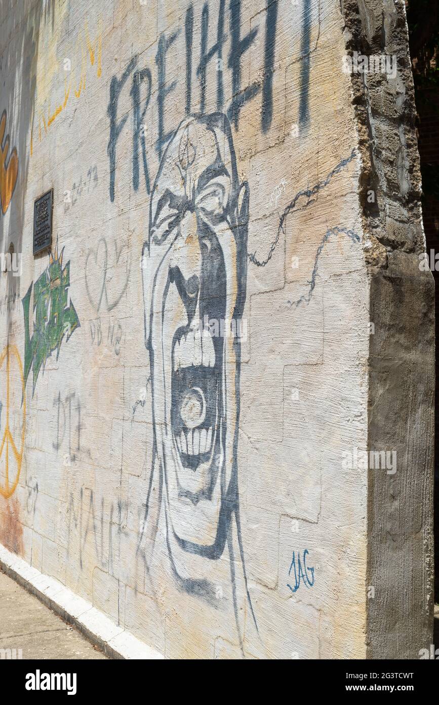 Dixon, Illinois United States June 15th, 2021 Replica section of