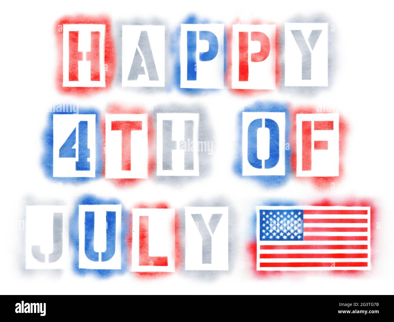 4th of july spray
