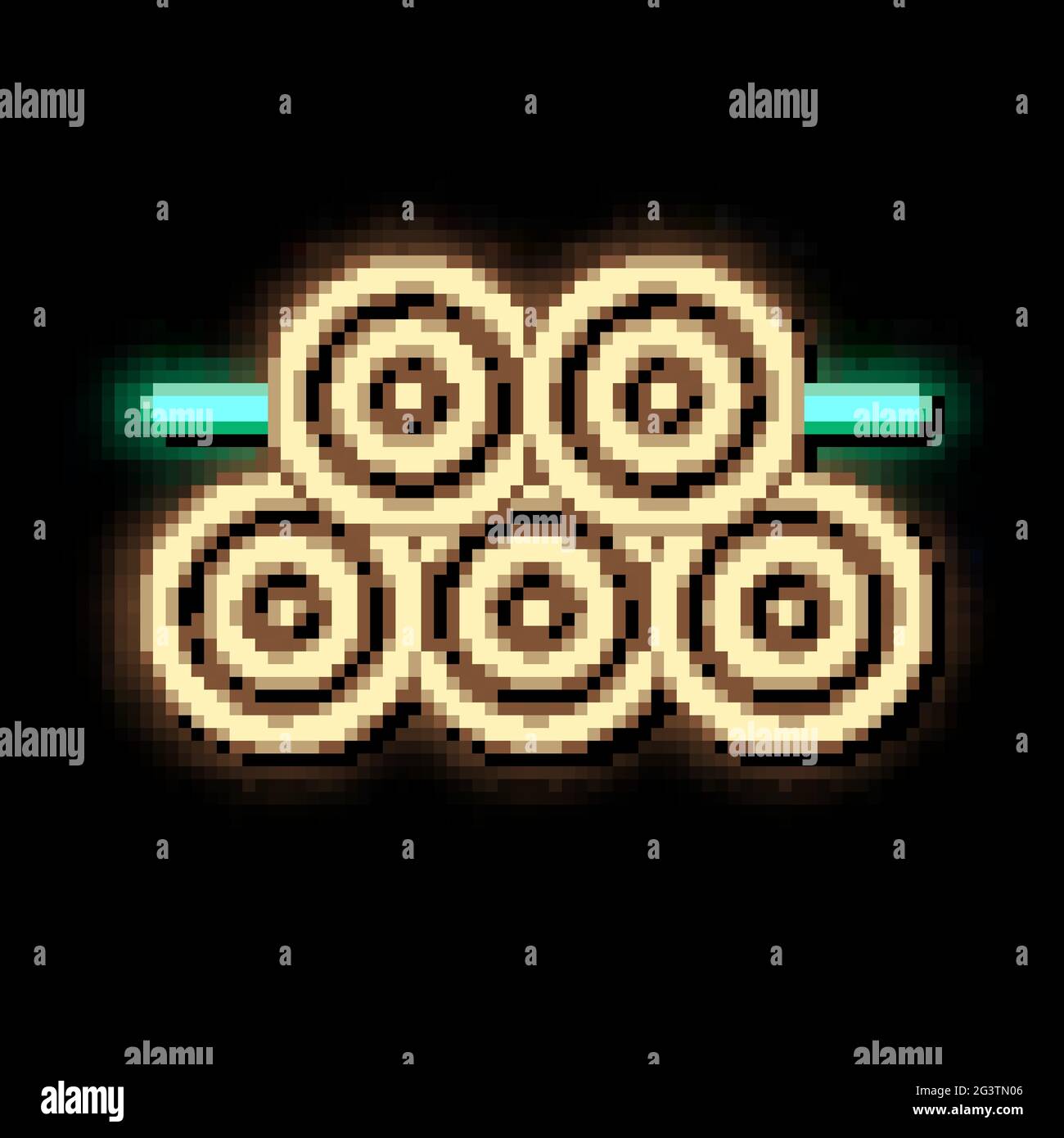 Tree trunk transport Stock Vector Images - Alamy