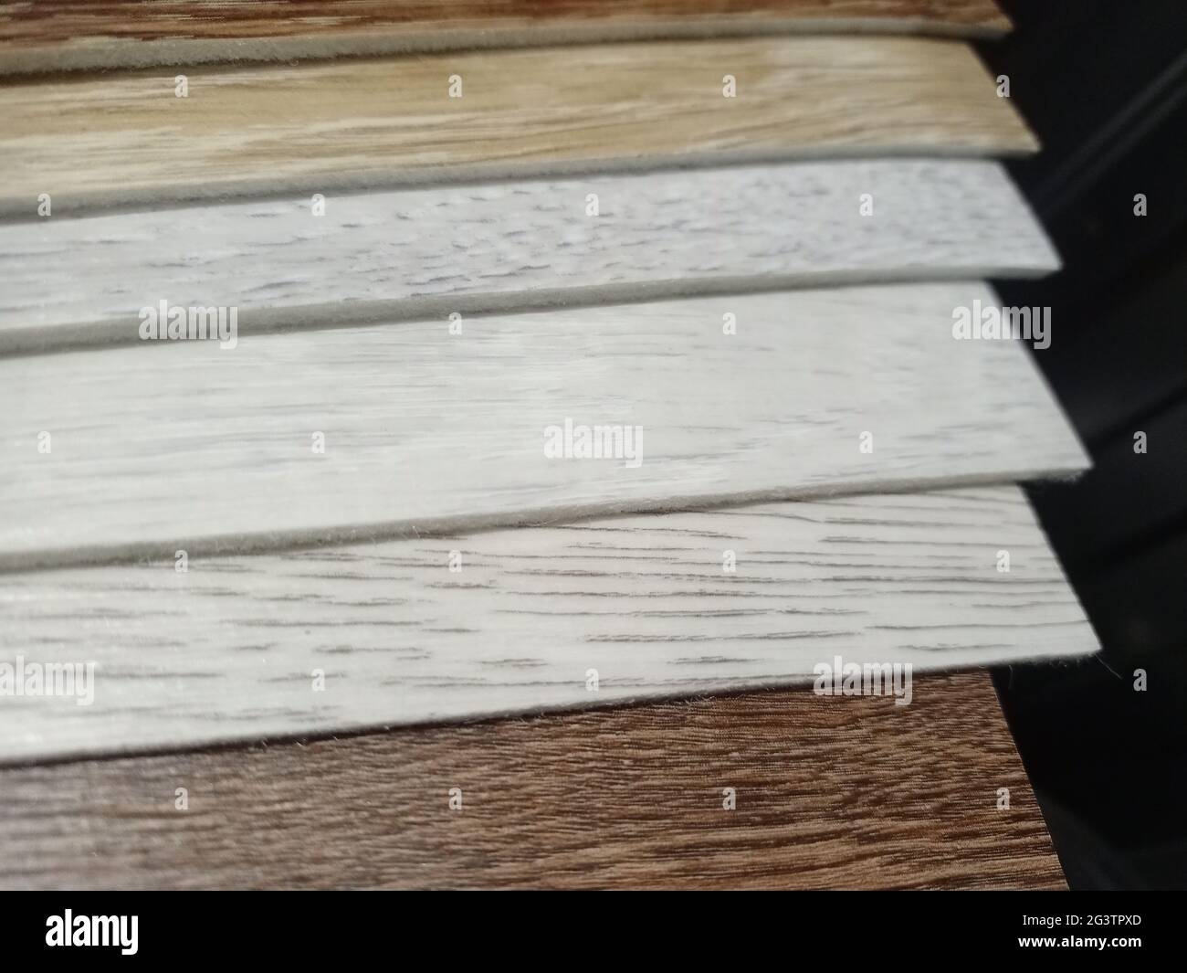 Linoleum. Samples of linoleum close up. Floor coverings Stock Photo Alamy
