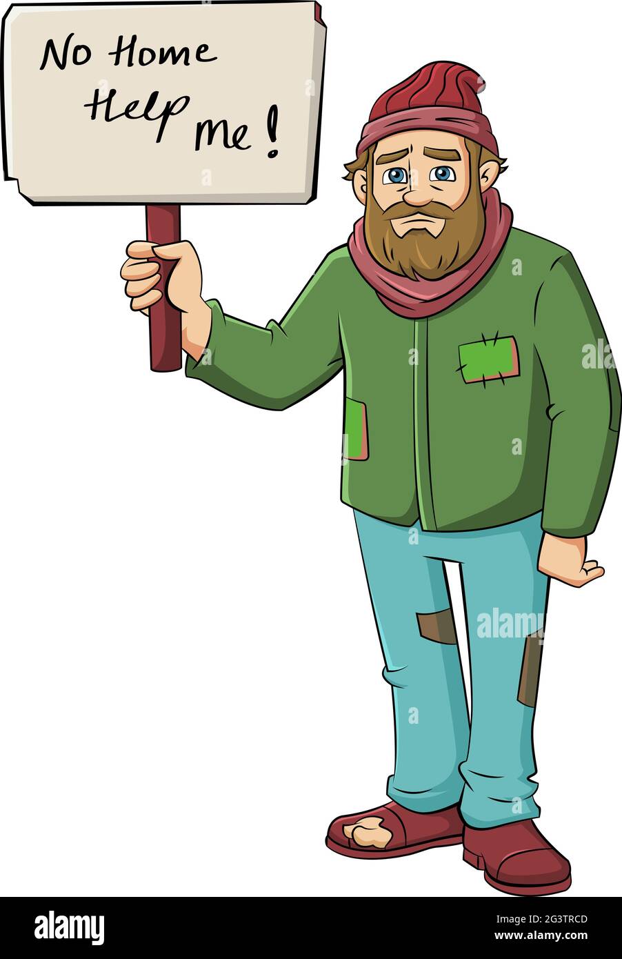 Homeless Stock Vector Images - Alamy