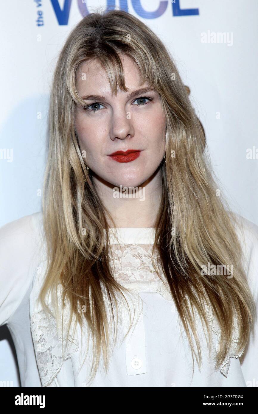 New York, NY, USA. 21 May, 2012. Lily Rabe at the 57th annual Obie ...
