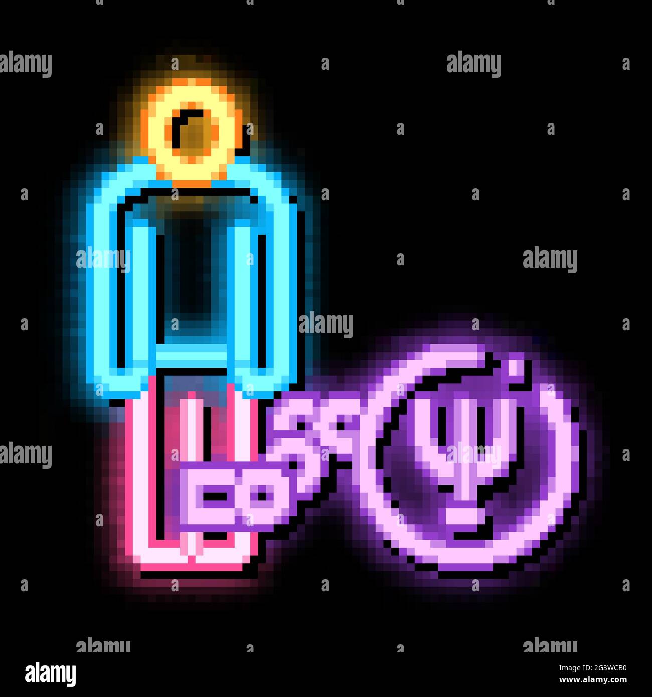 severity in form of psychological disorder in human neon glow icon ...