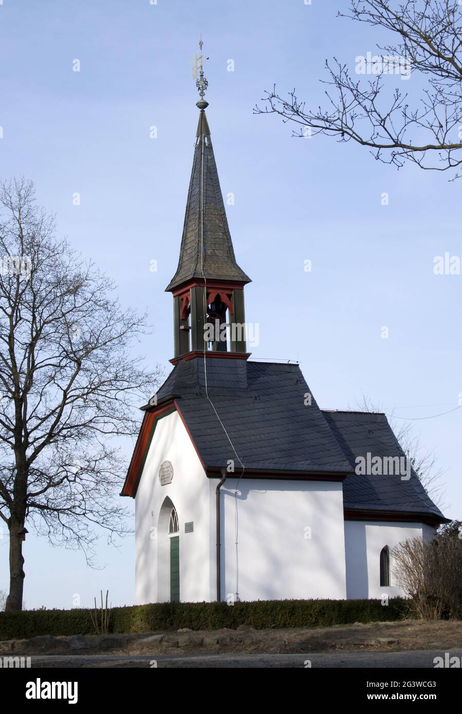 Much, Germana Chapel, Rhineland, Rhein-Sieg-Kreis, NRW, Germany Stock Photo