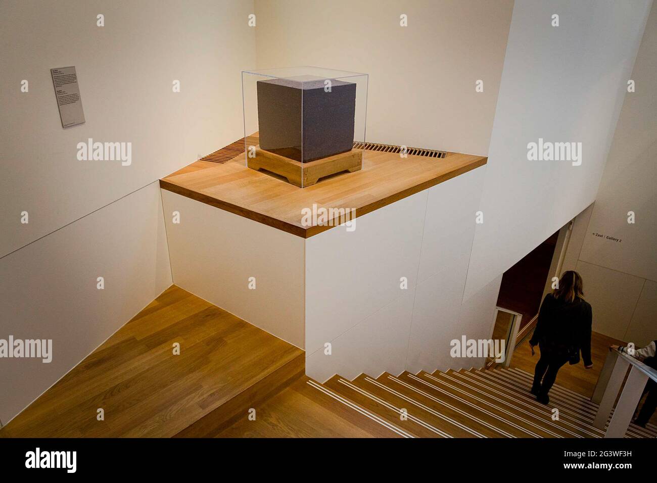 Tea Brick by Ai Weiwei in the Asian pavilion. Tea Brick van Ai Weiwei in the Asian pavilion