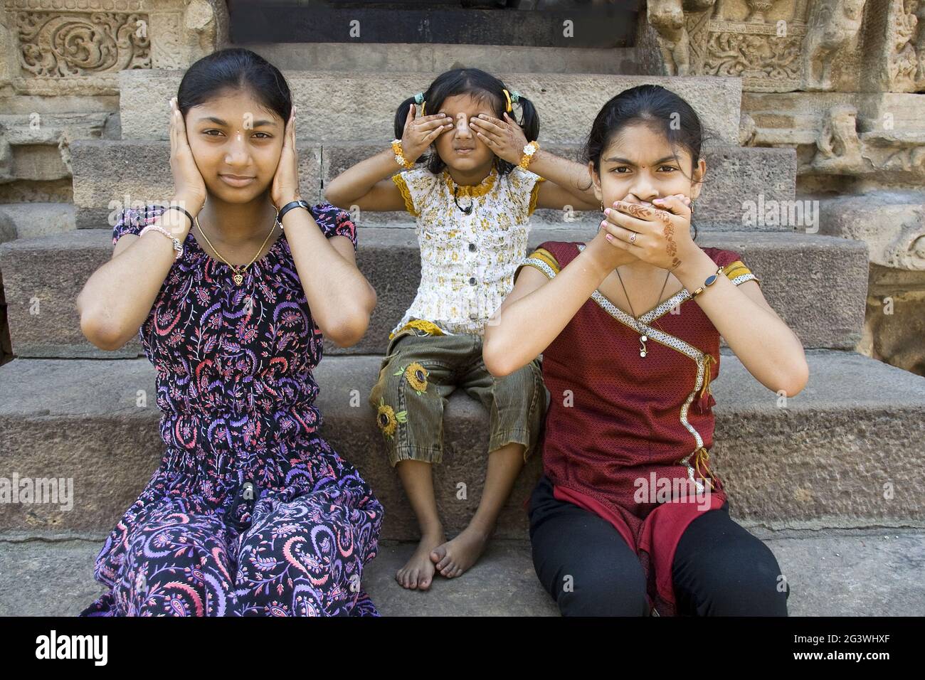 No Evil, Please! Stock Photo