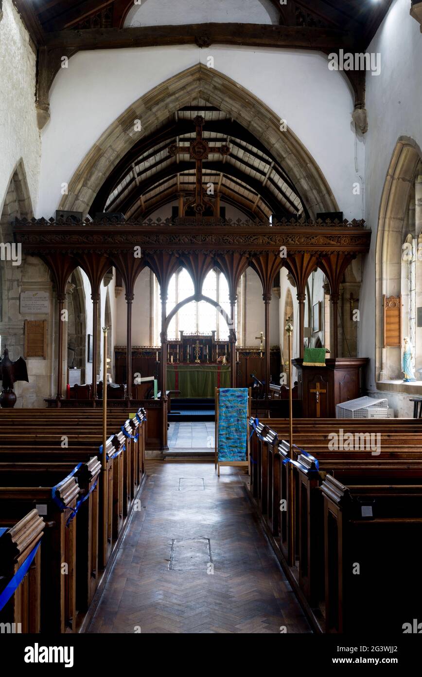St. Mary the Virgin Church, Broughton Astley, Leicestershire, England