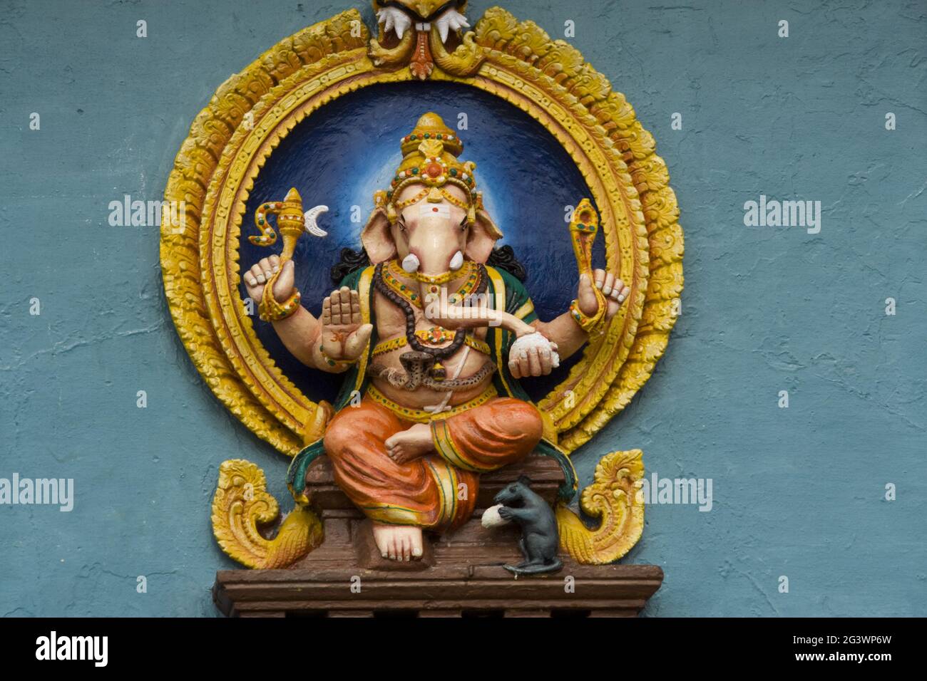 Sitting Lord Ganesha Stock Photo
