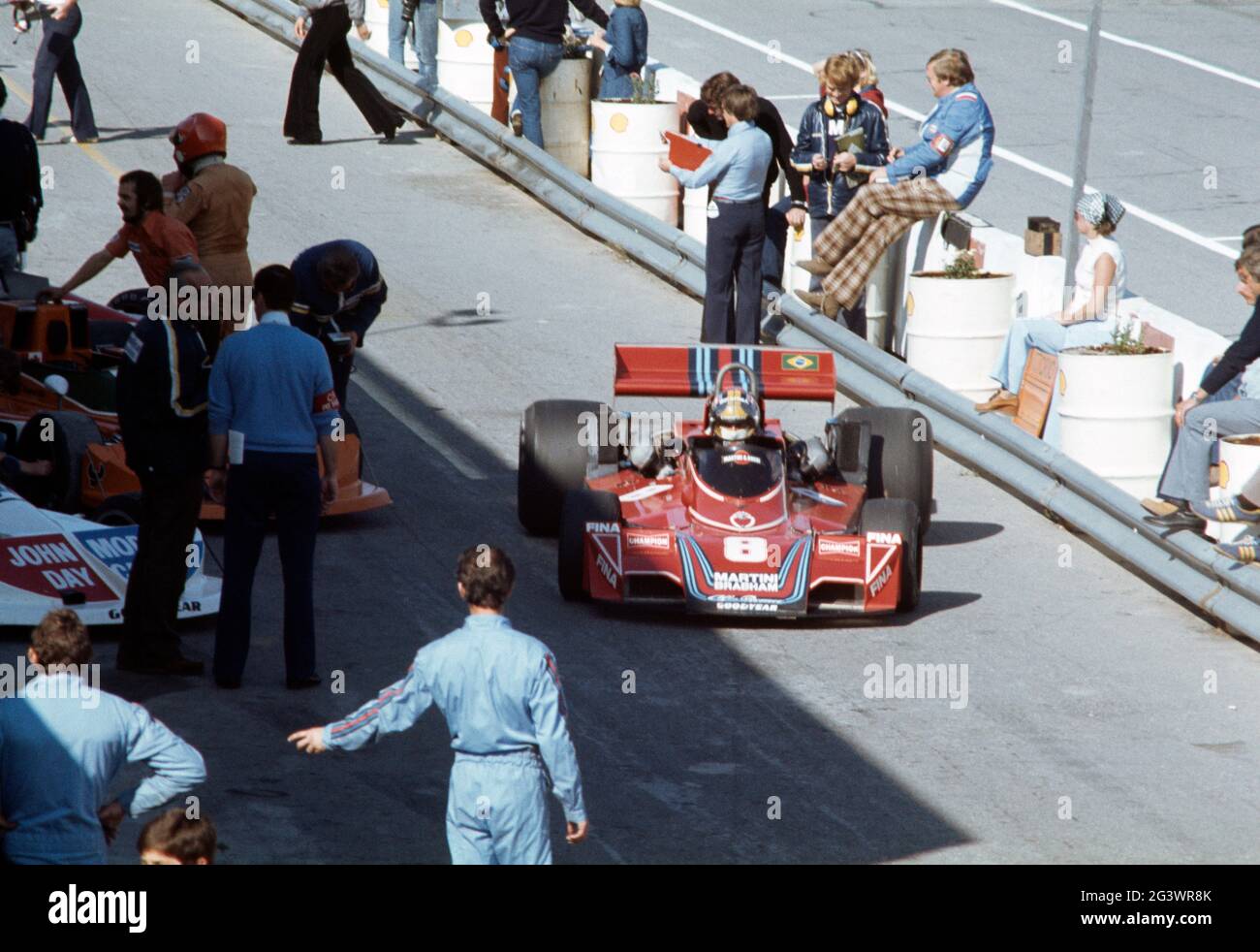 Carlos Pace. 1976 Canadian Grand Prix Stock Photo - Alamy