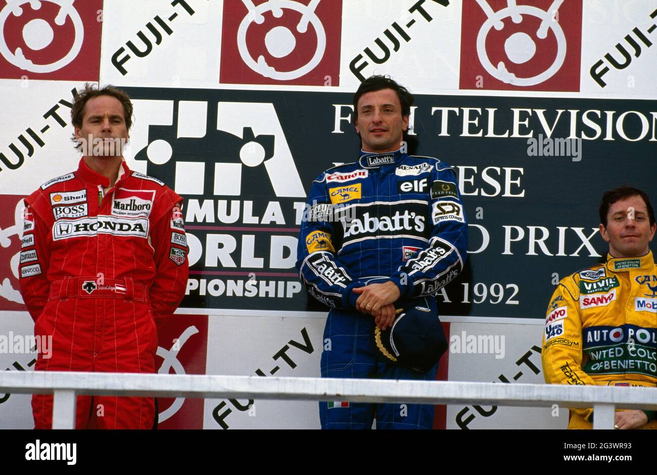 1992 Japanese Grand Prix Stock Photo Alamy
