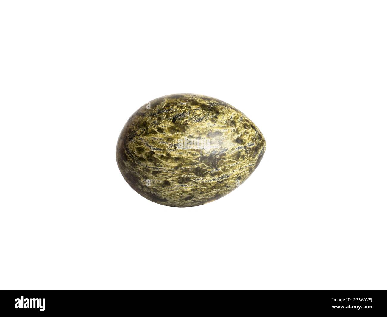 Very ancient egg with cracks Stock Photo