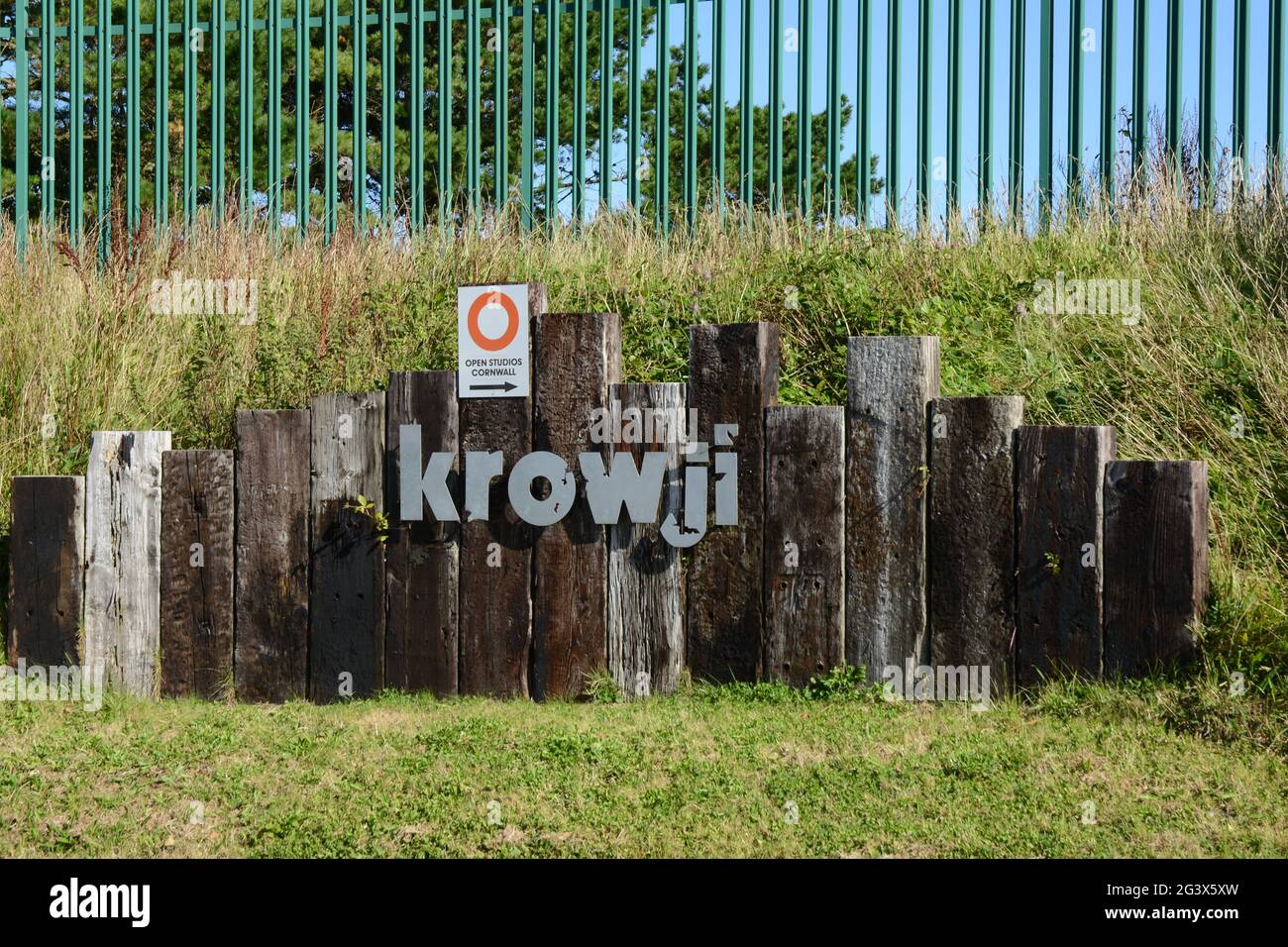 Krowji Arts Centre, Redruth, Cornwall. UK Stock Photo
