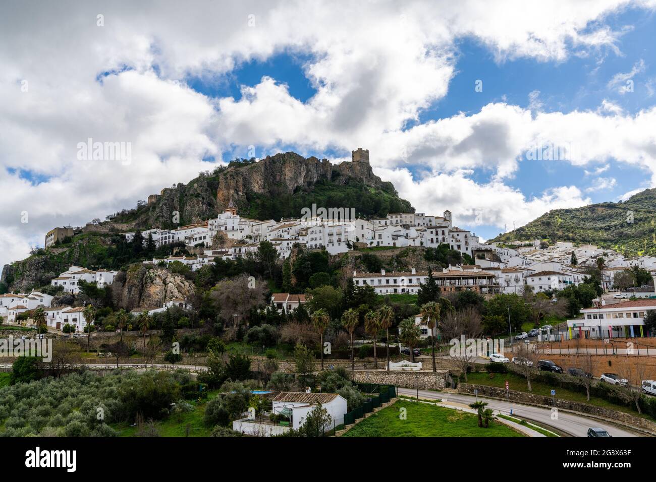 Zahara de la Sierra Stock Photo - Alamy