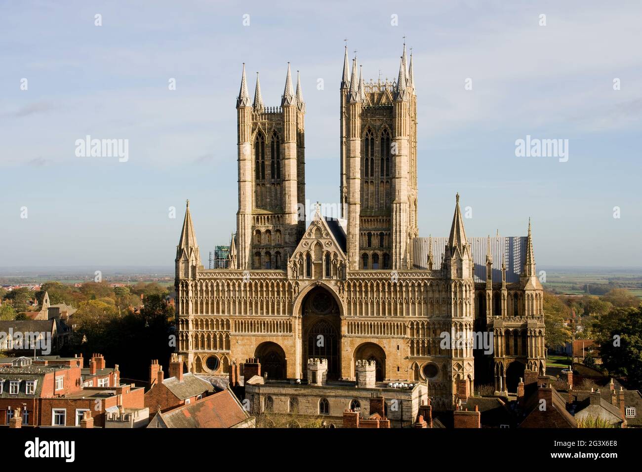 Lincoln Cathedral (also known as The Cathedral Church of the Blessed ...