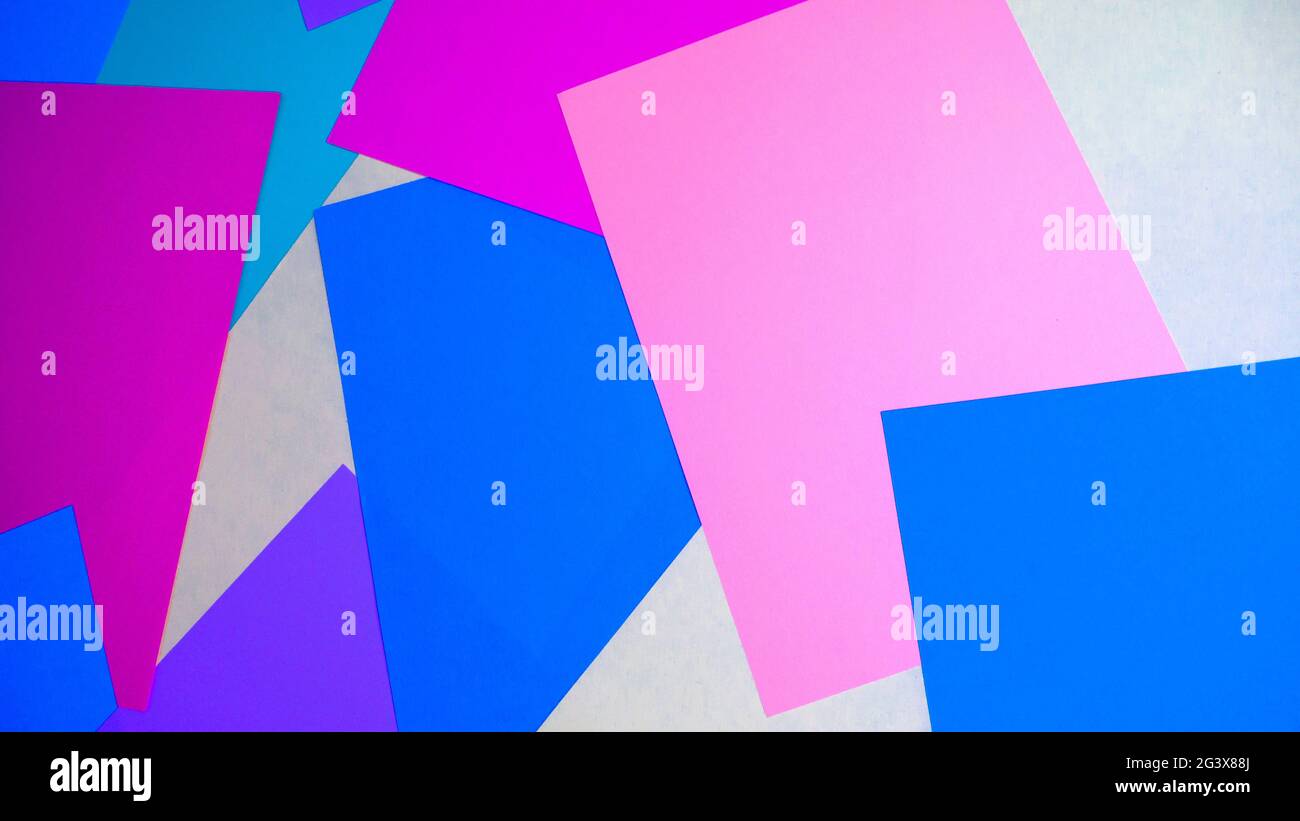 Abstract colored paper texture minimalism background. Stock Photo