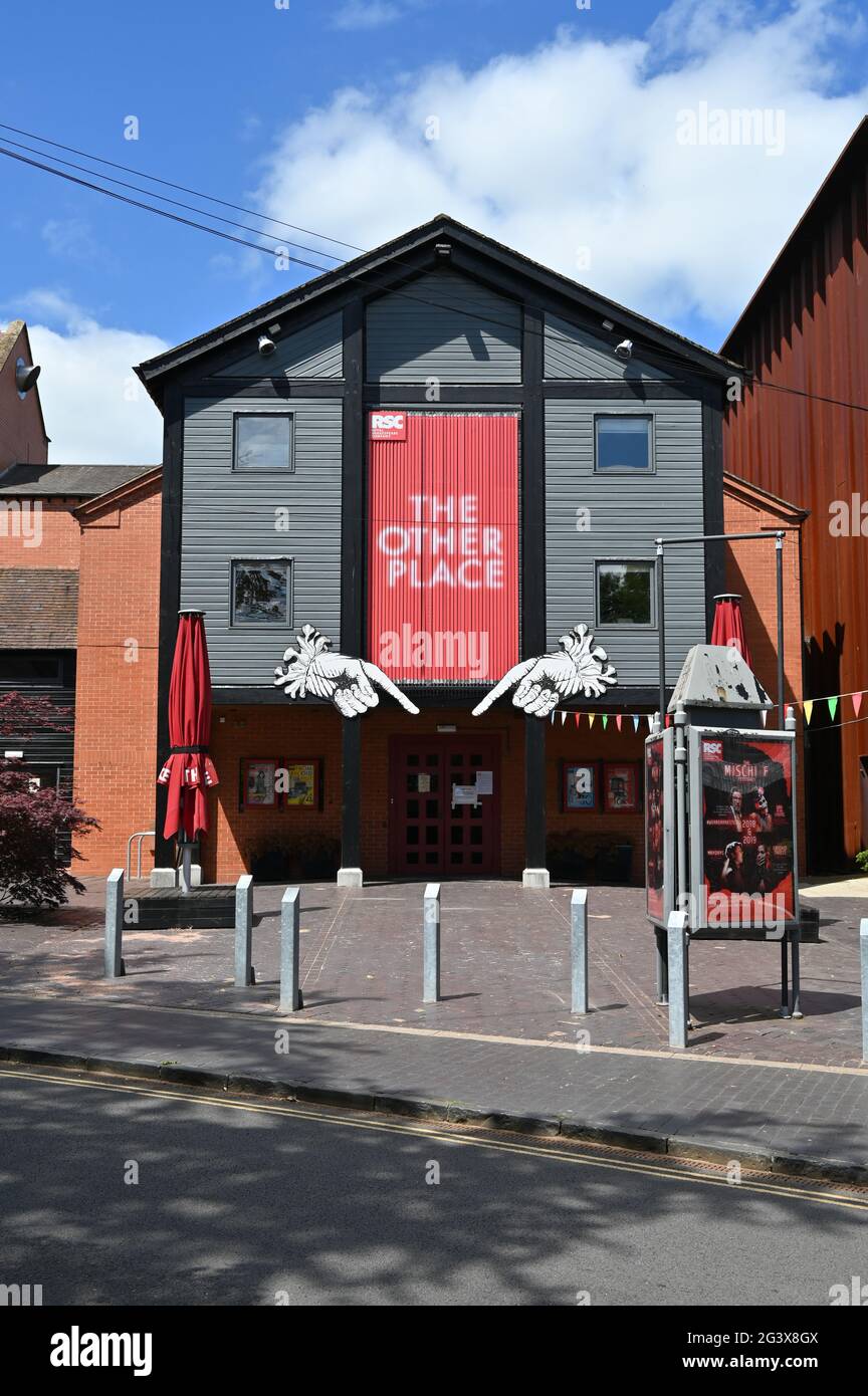 The Other Place Theatre, Waterside in the Warwickshire town of Stratford upon Avon Stock Photo