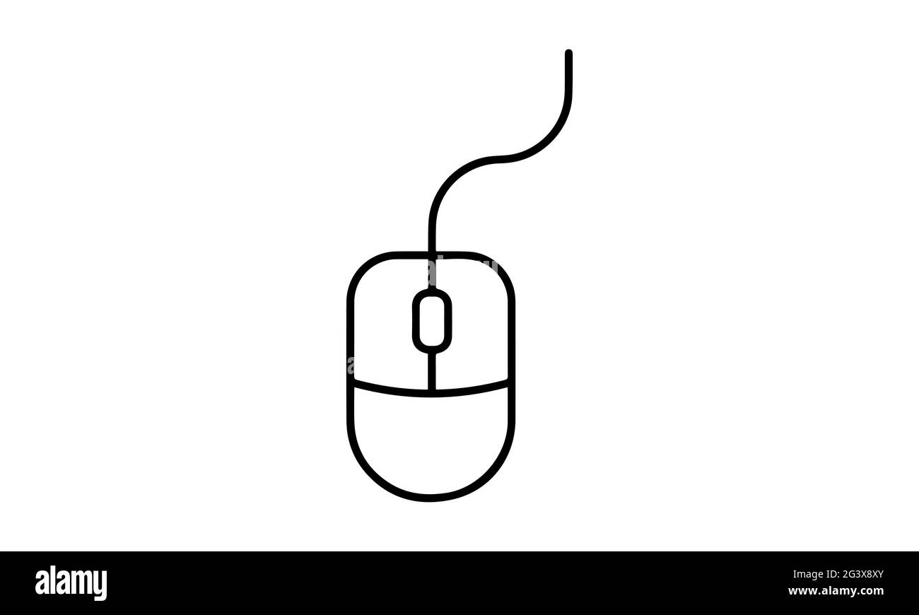 Computer mouse Black and White Stock Photos & Images Alamy