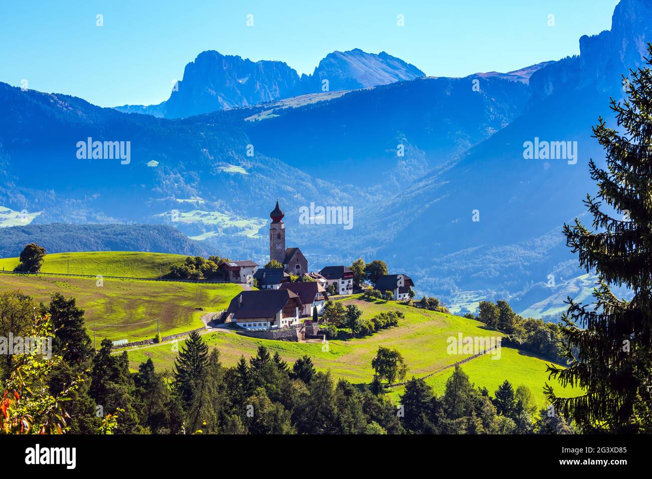 Fairy-tale country Stock Photo