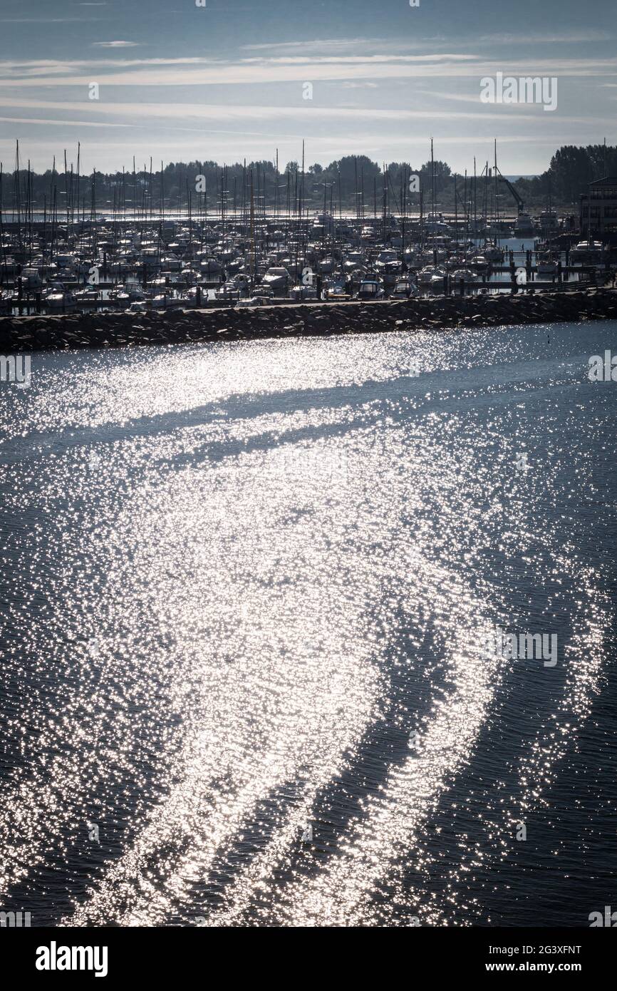 Schiffsüberfahrt - Boat crossing Stock Photo