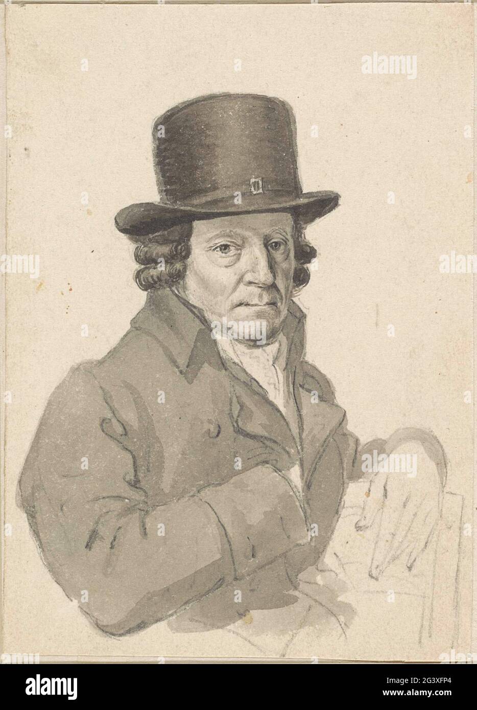 Portrait of Antoine Daniel Prudhomme Stock Photo Alamy