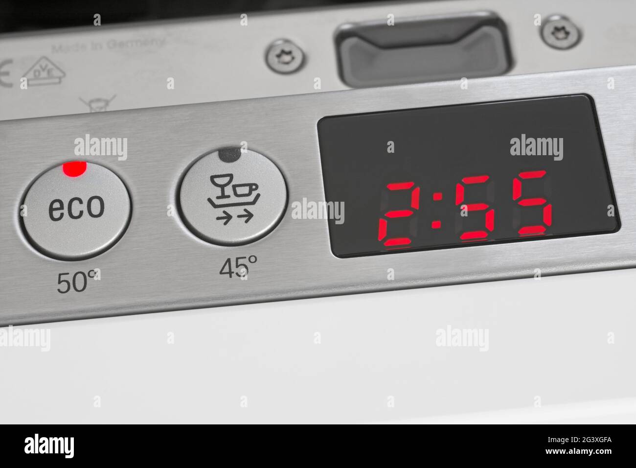 Dishwasher in ECO mode Stock Photo Alamy