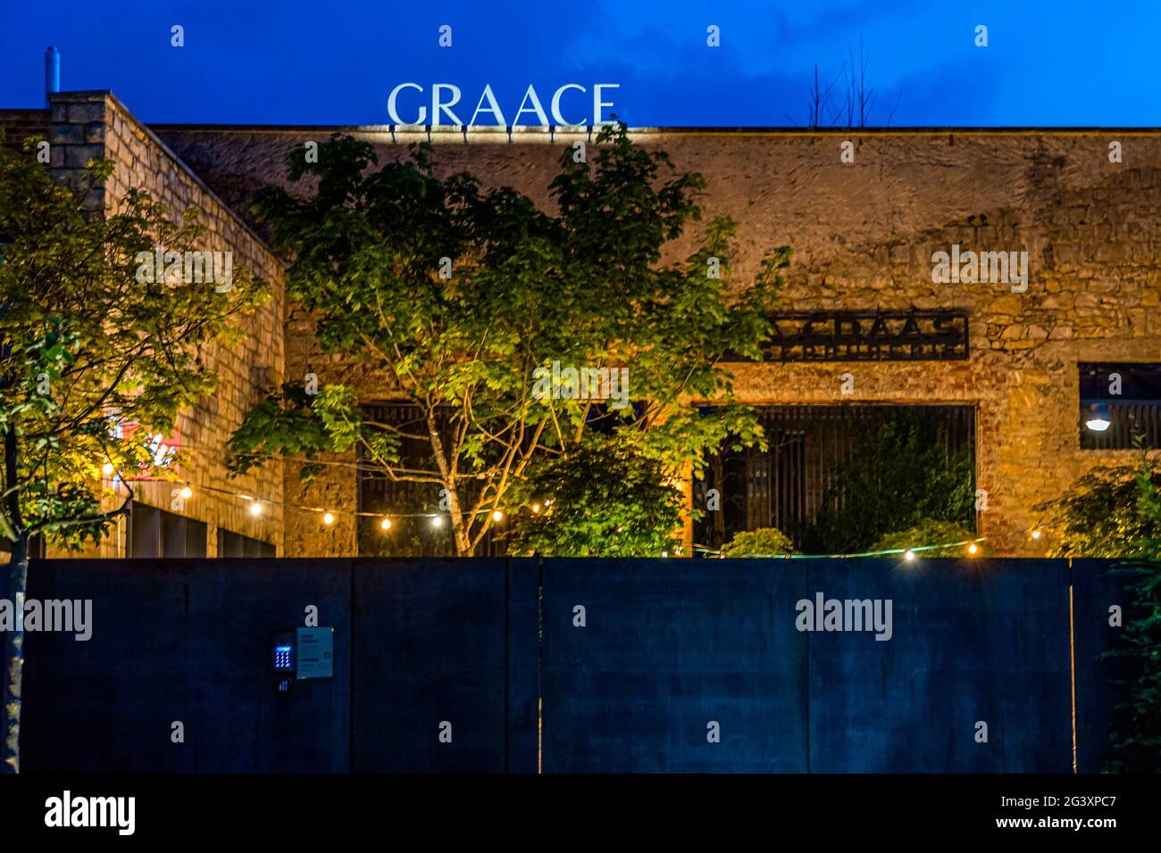 Graace Hotel in Luxembourg Stock Photo