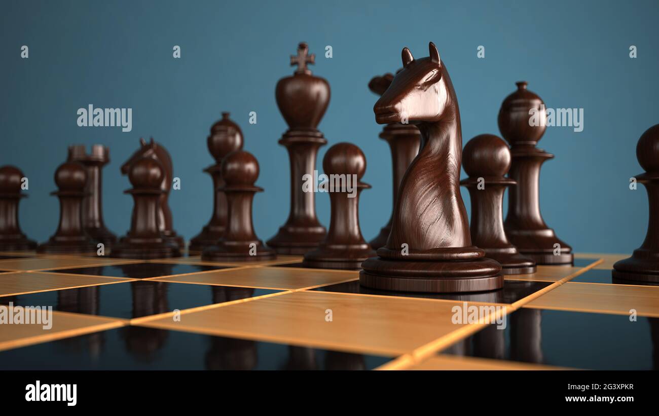 Strategic Moves, Chess Game Stock Photo - Image of chess, chessboard:  41812666