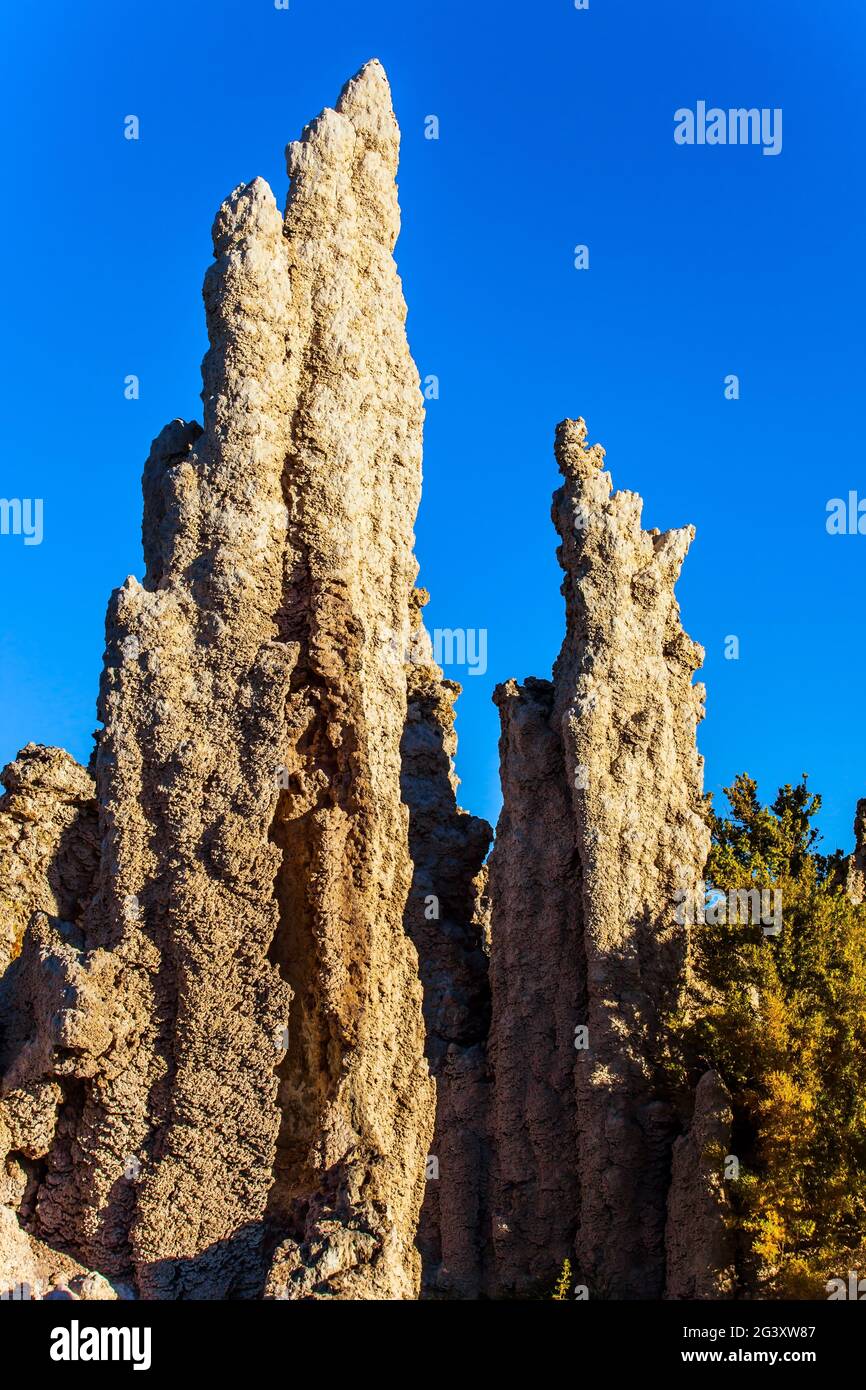 Mono Lake is a natural wonder of the world Stock Photo