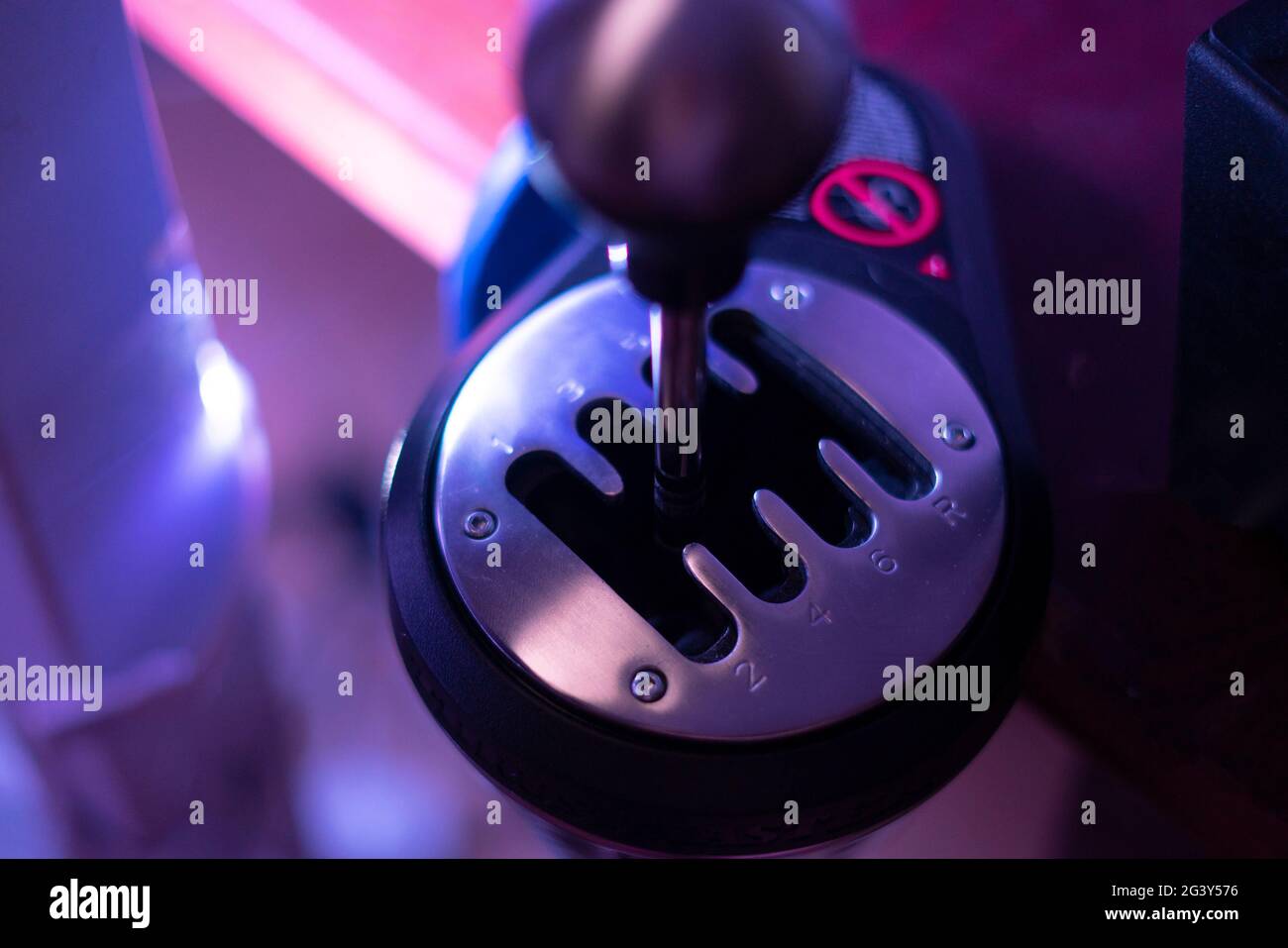 simple abstract manual stick shift of a car gear box, auto eight speed