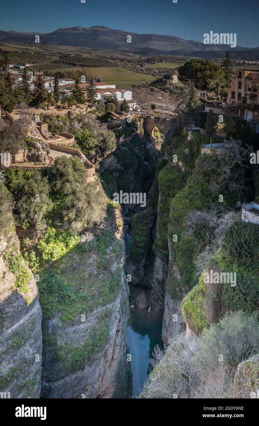 George In Ronda Spain Aerial view city ronda hi-res stock photography and images - Alamy