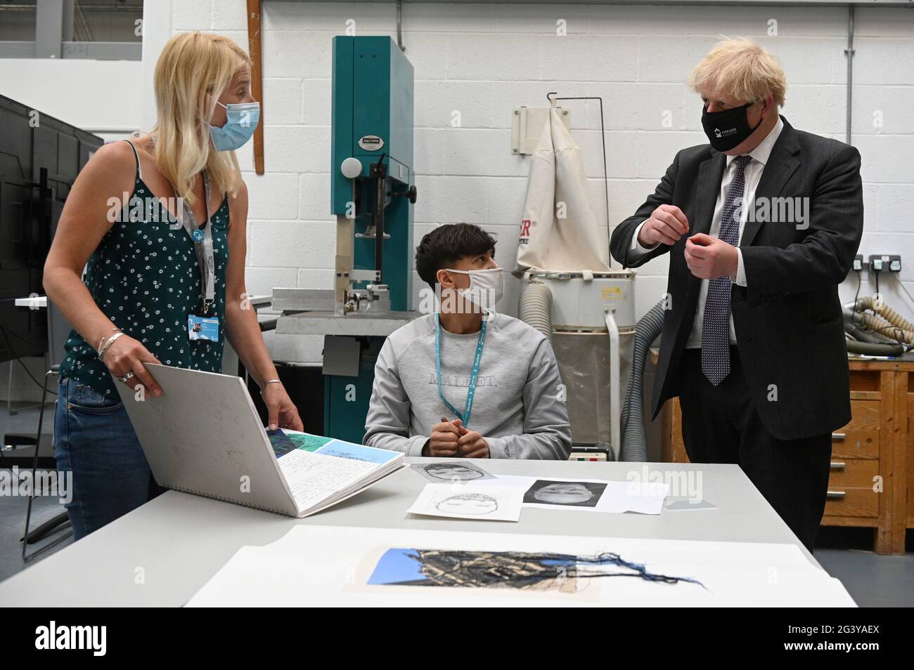 Britain's Prime Minister Boris Johnson 