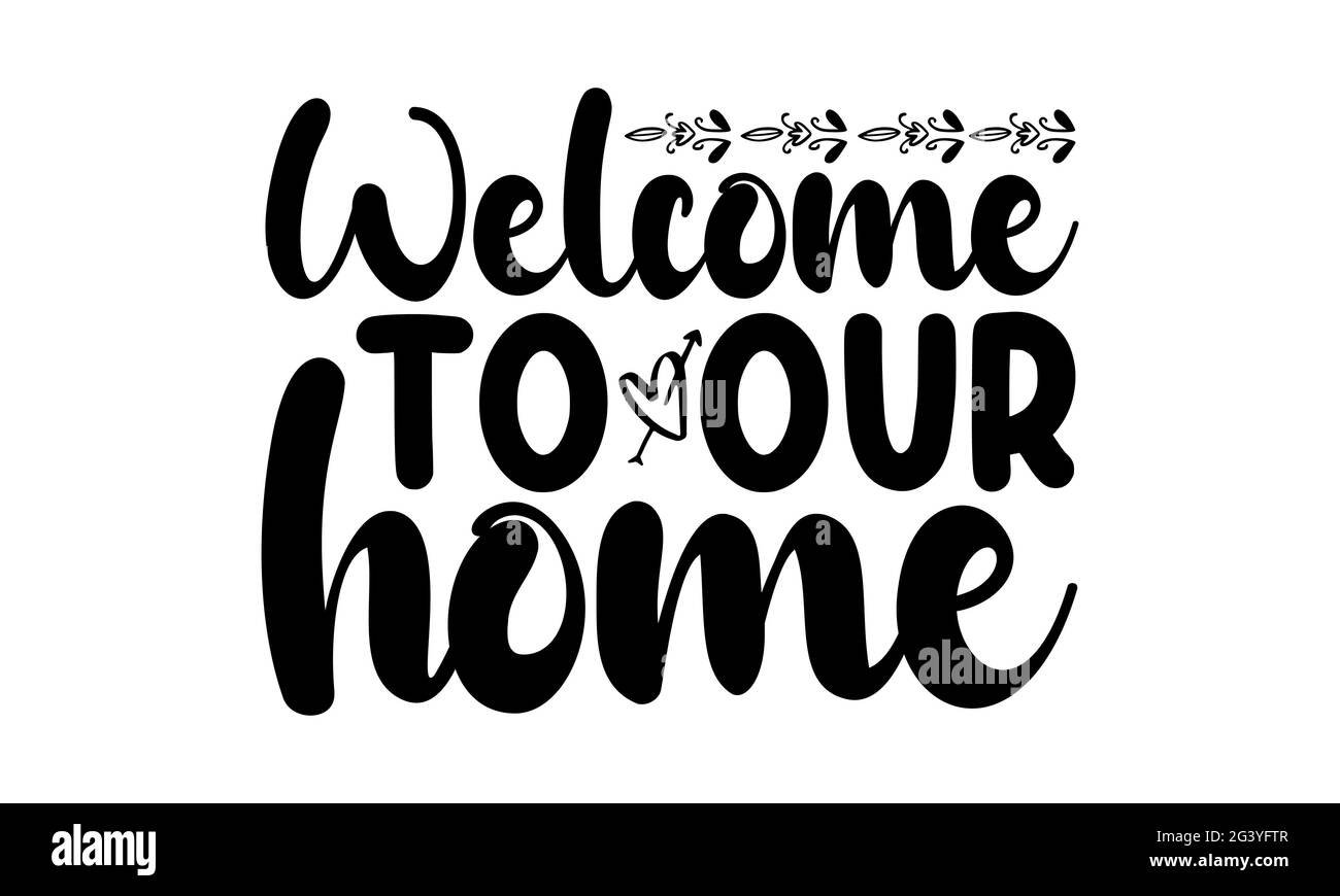 Welcome Home Clipart Black And White