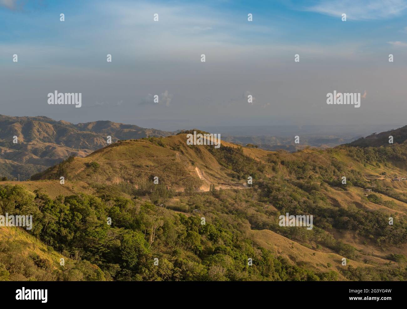 Landscape Monteverde Cloud Forest Reserve, Costa Rica Stock Photo