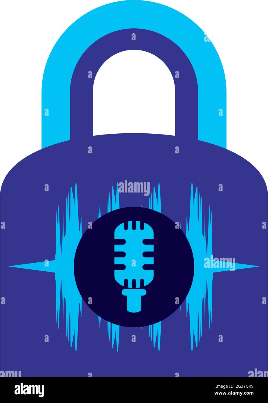voice recognition security Stock Vector Image & Art Alamy